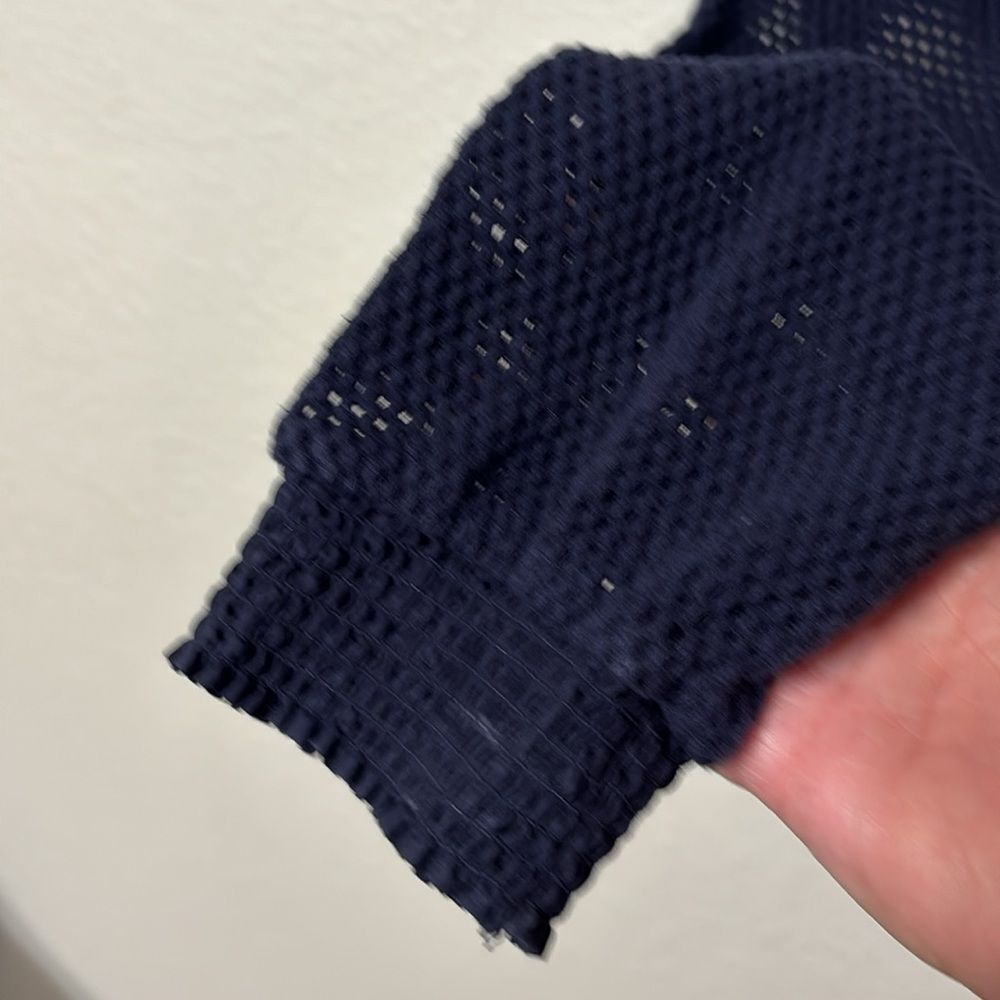 XCVI Mesh Zip Jacket Medium - Picture 5 of 6